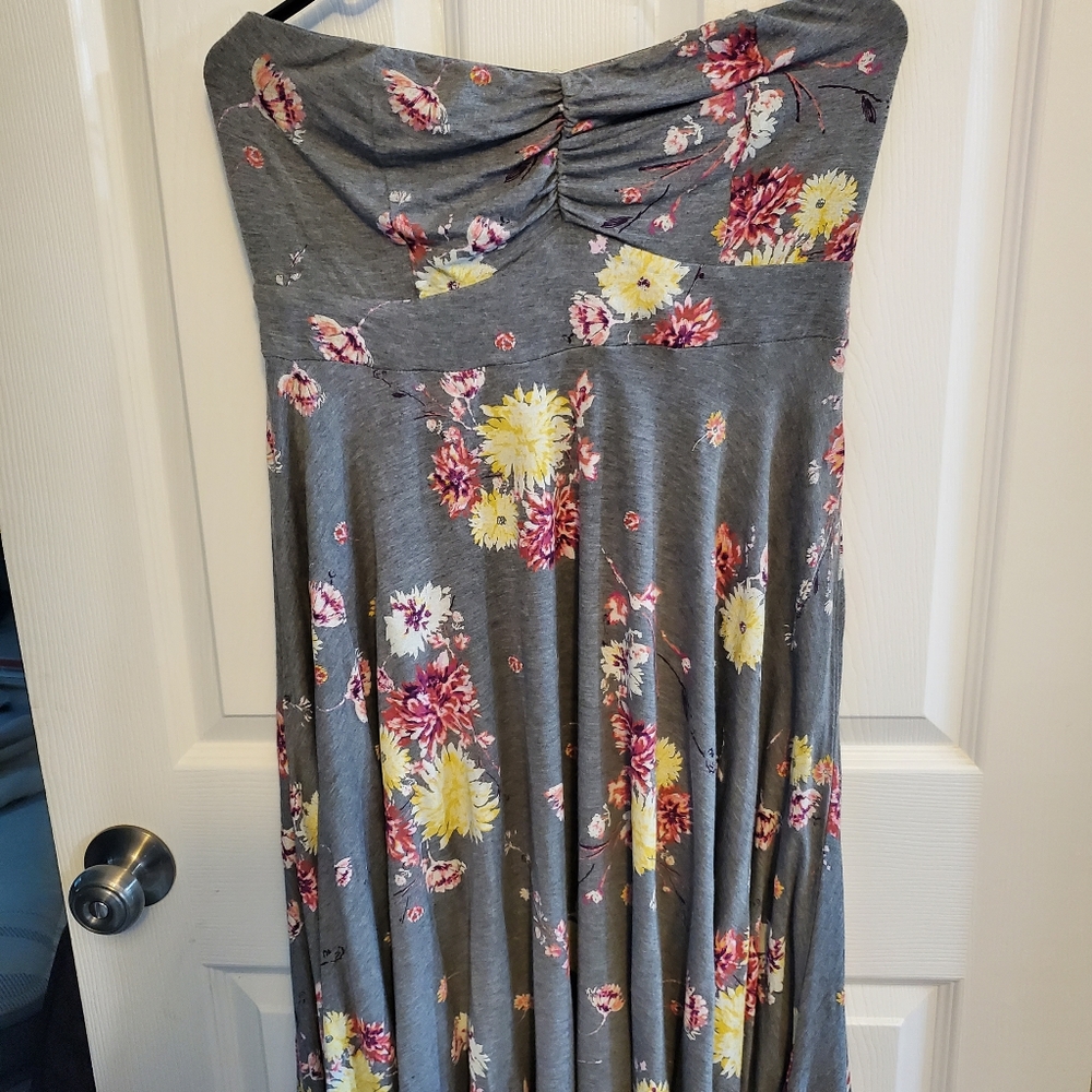 NWT Torrid floral cinch front dress
